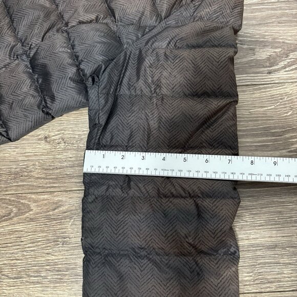 Eddie Bauer EB650 Down Jacket Womens M Brown Lightweight Puffer Hiking Travel - Picture 11 of 16